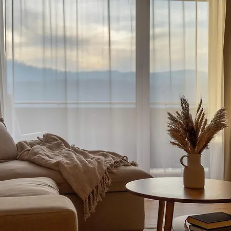 Apartment Cozy Elegant With Mountain Views & Parking